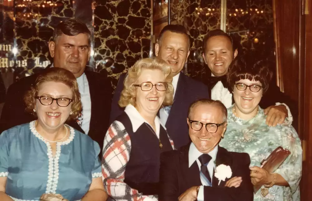 Adelaide and Bill on left