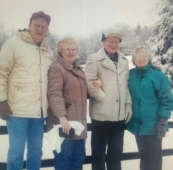Ed and Joanne with George and Audrey Campani