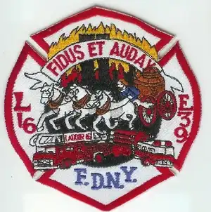 Engine company 39 Ladder 16 patch