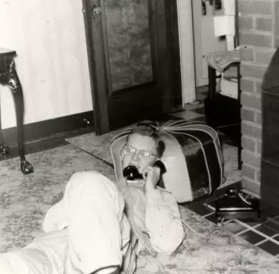 Chester Lubo on phone