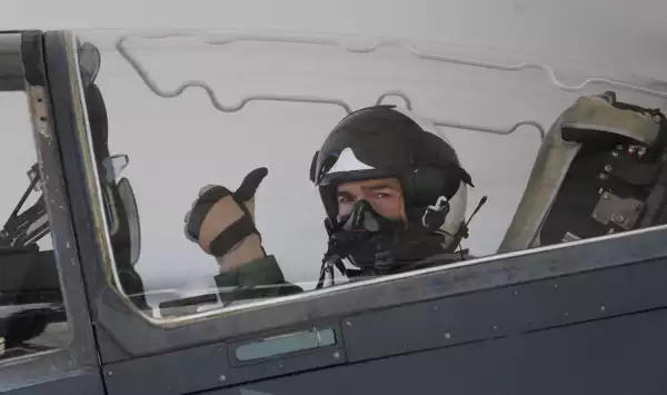 Lt Gen John K. Love in Harrier