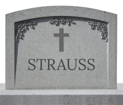 Strauss gravestone