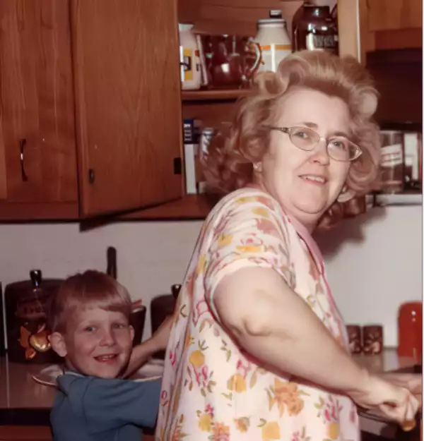 Joanne and son Kenneth