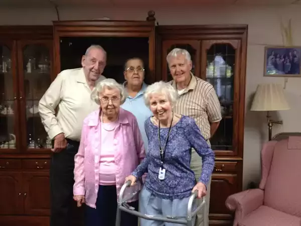 Virginia, Joanne, Leon, Stanley, and Chester