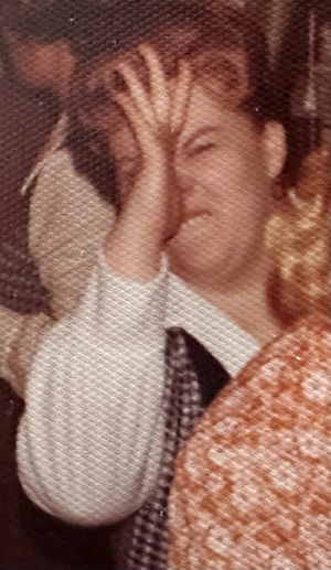 Ginger lubowiecki posing for camera