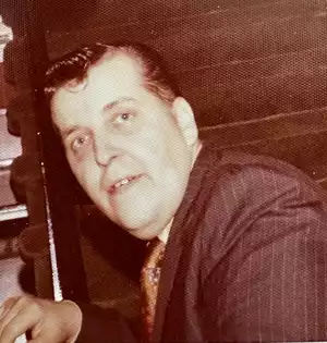 Stanley Lubo in his twenties