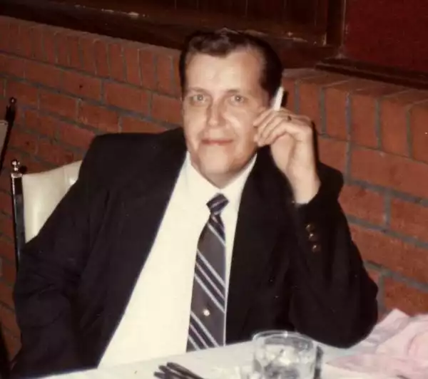 Stanley Lubowiecki with cigarette