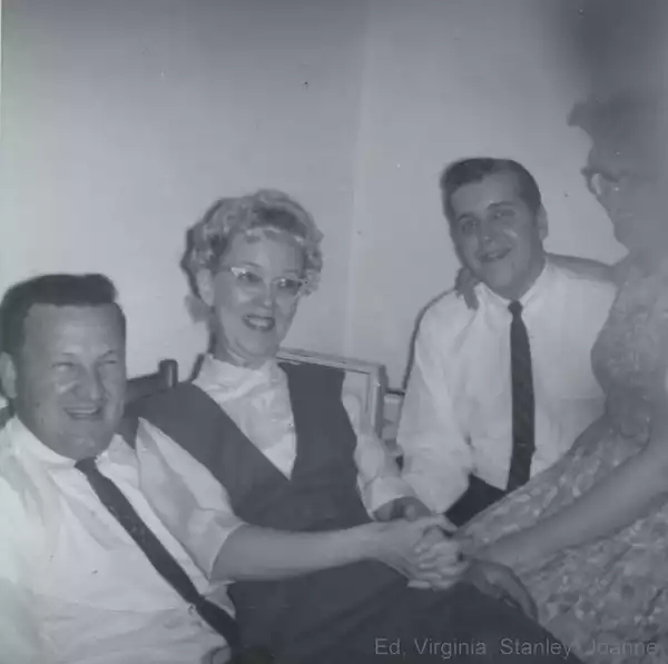 Ed, Virginia, Stanley, and Joanne