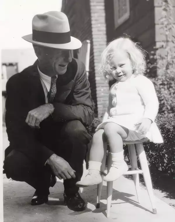 Edith and Grandpa Joe