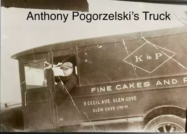 Tony driving bakery truck