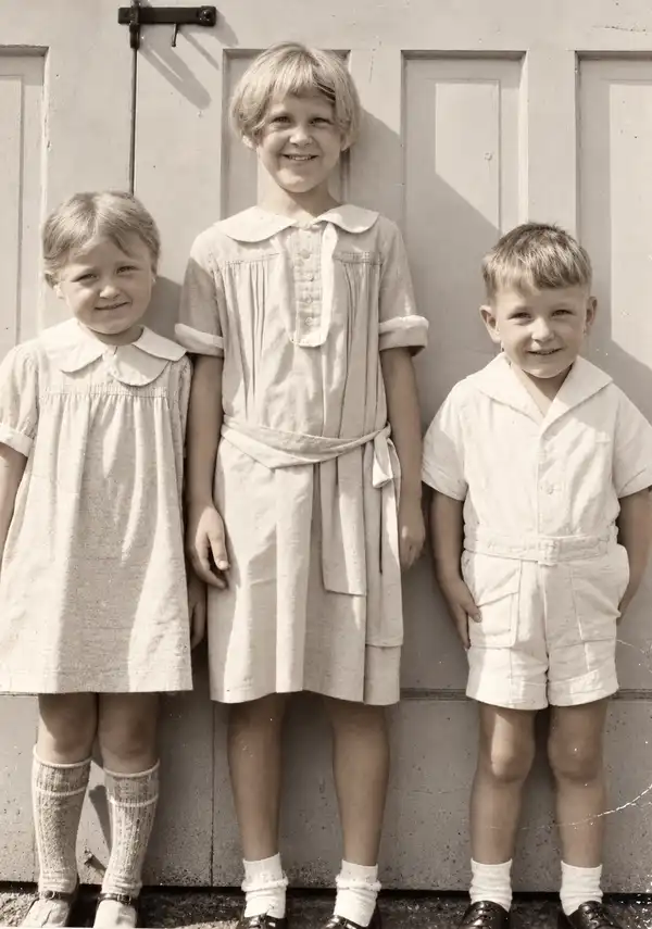 Joanne, Virginia, and Leon