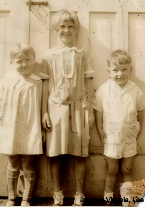 Joanne, Virginia, and Leon